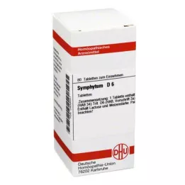 SYMPHYTUM D 6 tabletter, 80 kapsler