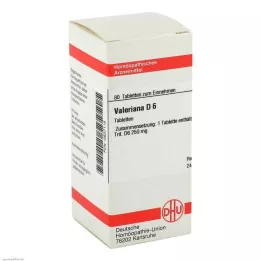 VALERIANA D 6 tabletter, 80 kapsler