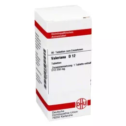 VALERIANA D 12 Tablete, 80 Capsule