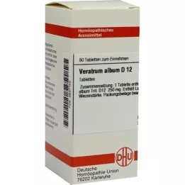 VERATRUM ALBUM D 12 Tablete, 80 Capsule