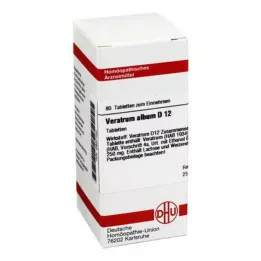 VERATRUM ALBUM D 12 Tablete, 80 Capsule