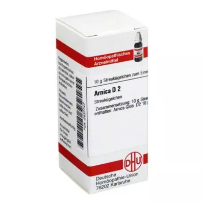 ARNICA D 2 kugler, 10 g