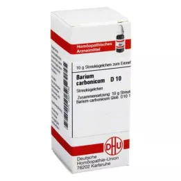 BARIUM CARBONICUM D 10 globule, 10 g