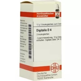 DIGITALIS D 4 kugler, 10 g