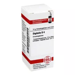 DIGITALIS D 4 kugler, 10 g