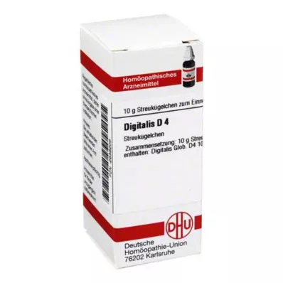 DIGITALIS D 4 kugler, 10 g