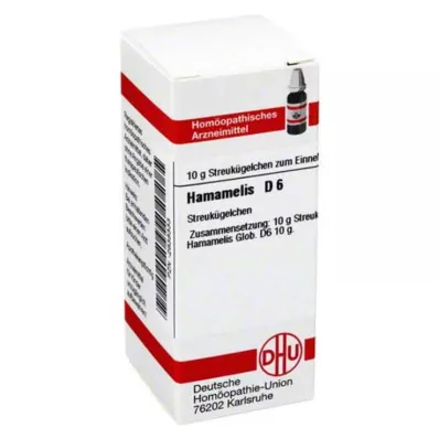 HAMAMELIS D 6 globule, 10 g