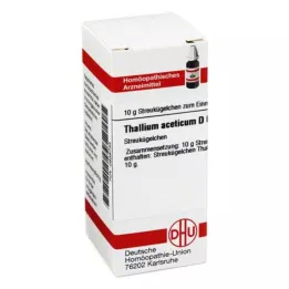 THALLIUM ACETICUM D 6 kugler, 10 g