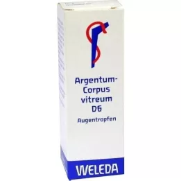 ARGENTUM CORPUS Vitreum D 6 picături pentru ochi, 10 ml