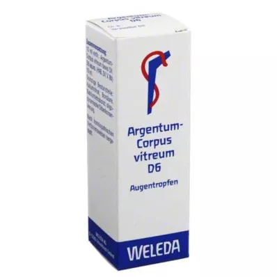ARGENTUM CORPUS Vitreum D 6 picături pentru ochi, 10 ml