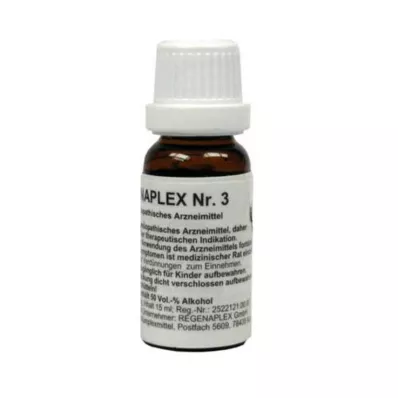 REGENAPLEX Nr. 3 dråber, 15 ml