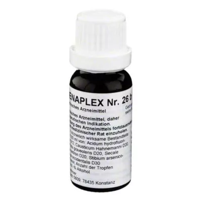 REGENAPLEX Nr. 26 b dråber, 15 ml
