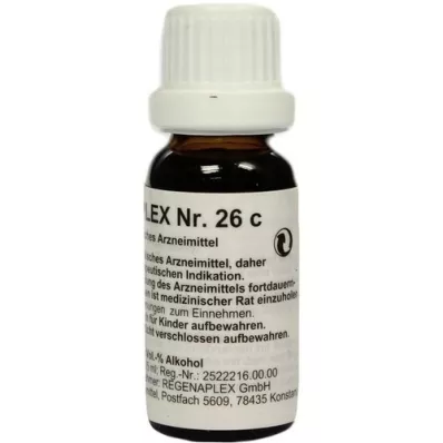 REGENAPLEX No.26 c dråber, 15 ml