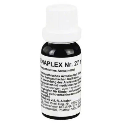 REGENAPLEX Nr.27 a picături, 15 ml REGENAPLEX Nr.27 a picături, 15 ml