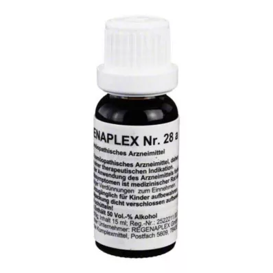 REGENAPLEX No.28 a dråber, 15 ml REGENAPLEX No.28 a dråber, 15 ml