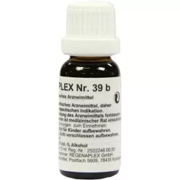 REGENAPLEX Nr. 39 b dråber, 15 ml