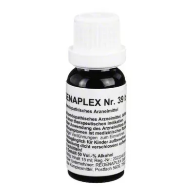 REGENAPLEX Nr. 39 b dråber, 15 ml