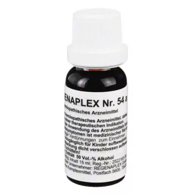 REGENAPLEX Nr.54 a picături, 15 ml