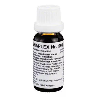 REGENAPLEX Nr. 59 b dråber, 15 ml