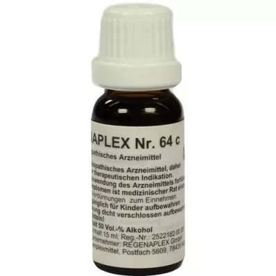 REGENAPLEX No.64 c dråber, 15 ml