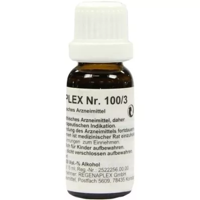 REGENAPLEX No.100/3 dråber, 15 ml