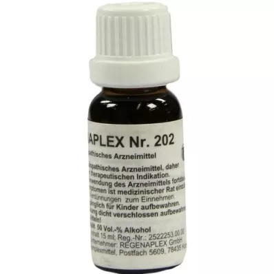 REGENAPLEX Nr. 202 dråber, 15 ml