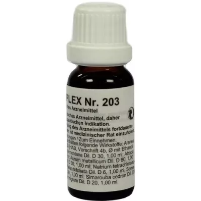 REGENAPLEX Nr. 203 dråber, 15 ml