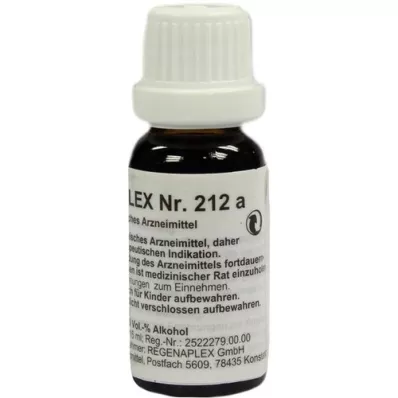 REGENAPLEX Nr. 212 a dråber, 15 ml