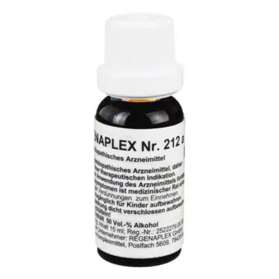 REGENAPLEX Nr. 212 a dråber, 15 ml