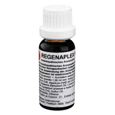 REGENAPLEX No.507 dråber, 15 ml REGENAPLEX No.507 dråber, 15 ml