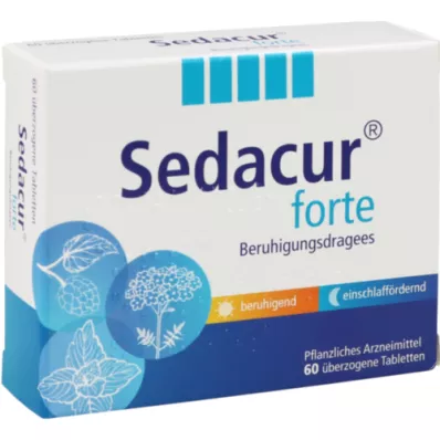 SEDACUR Forte sedative lozenges, 60 buc