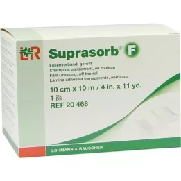 SUPRASORB F Folie til sårforbinding 10 cmx10 m ubehandlet rulle, 1 stk