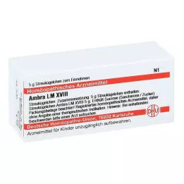 AMBRA LM XVIII Globuli, 5 g