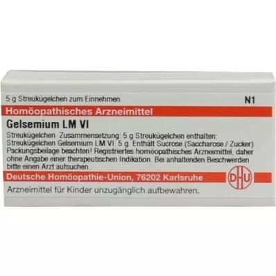 GELSEMIUM LM VI Globuli, 5 g