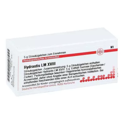 HYDRASTIS LM XVIII Globuli, 5 g