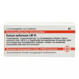 KALIUM SULFURICUM LM VI Globuli, 5 g