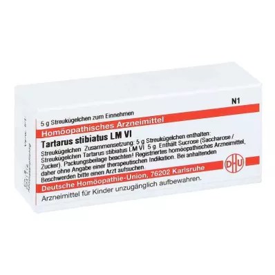 TARTARUS STIBIATUS LM VI Globuli, 5 g