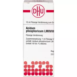 ACIDUM PHOSPHORICUM LM XVIII Fortynding, 10 ml