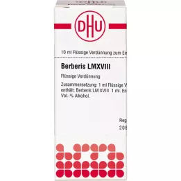 BERBERIS LM XVIII Fortynding, 10 ml