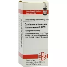 CALCIUM CARBONICUM Hahnemanni LM VI Fortynding, 10 ml