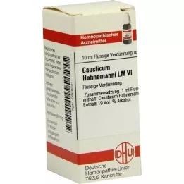 CAUSTICUM HAHNEMANNI LM VI Fortynding, 10 ml