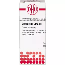 CIMICIFUGA LM XVIII Fortynding, 10 ml