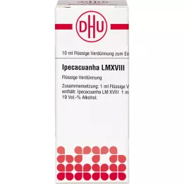 IPECACUANHA LM XVIII Fortynding, 10 ml