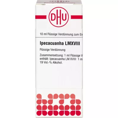 IPECACUANHA LM XVIII Fortynding, 10 ml