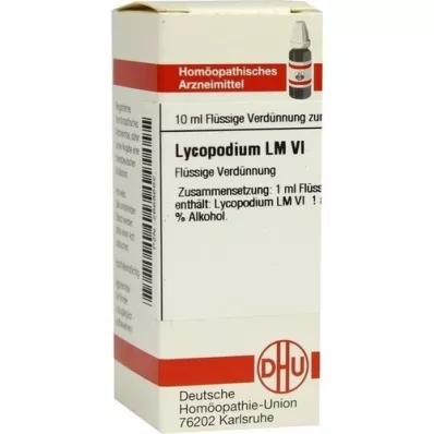 LYCOPODIUM LM VI Fortynding, 10 ml