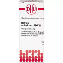 NATRIUM SULFURICUM LM XVIII Fortynding, 10 ml