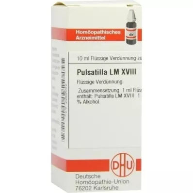 PULSATILLA LM XVIII Fortynding, 10 ml