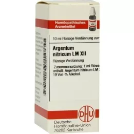 ARGENTUM NITRICUM LM XII Fortynding, 10 ml