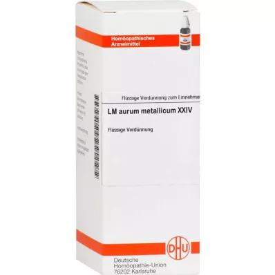 AURUM METALLICUM LM XXIV Fortynding, 10 ml