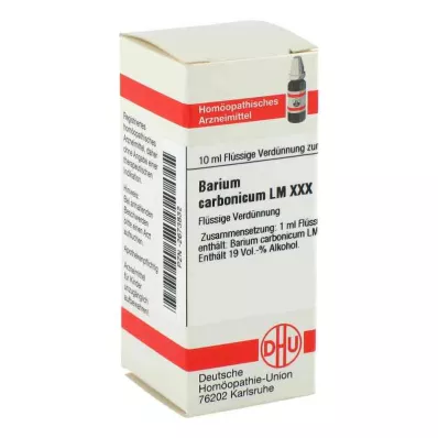 BARIUM CARBONICUM LM XXX Fortynding, 10 ml